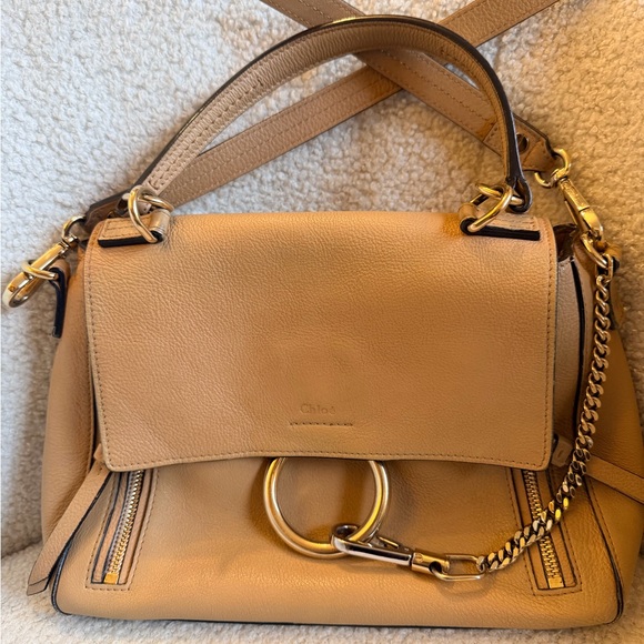 Chloe Handbags - Chloe Faye day leather handbag